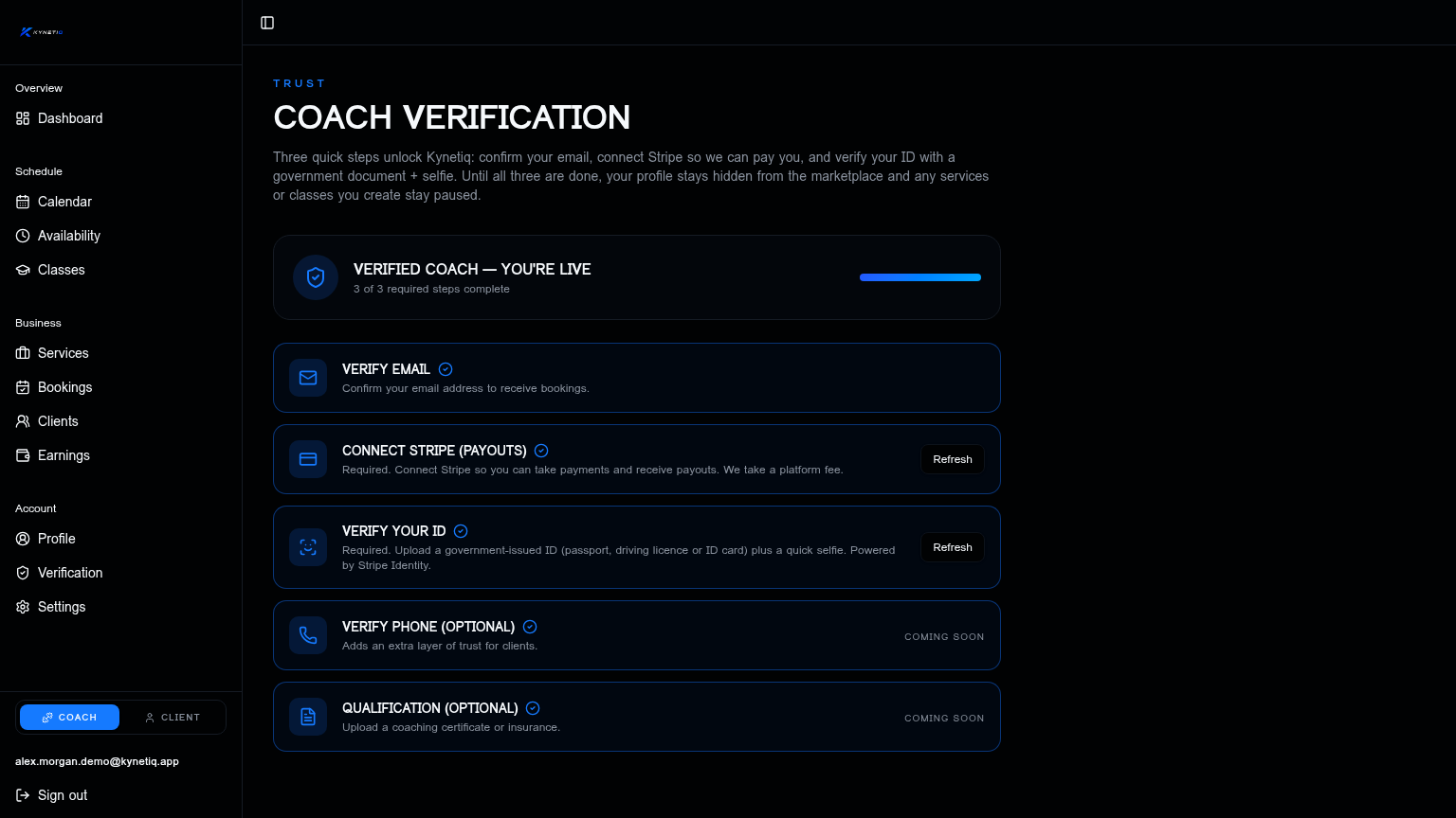 Verification and certificates